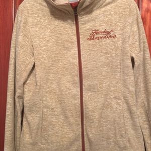 Zip up Harley Sweatshirt